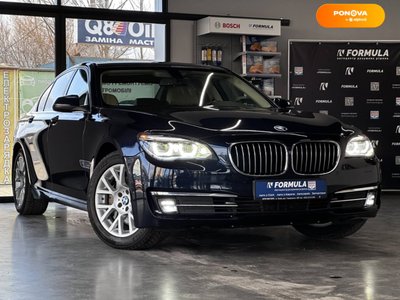 BMW 7 Series, 2014, Дизель, 3 л., 194 тис. км, Седан, Синій, Нововолинськ 31643 фото