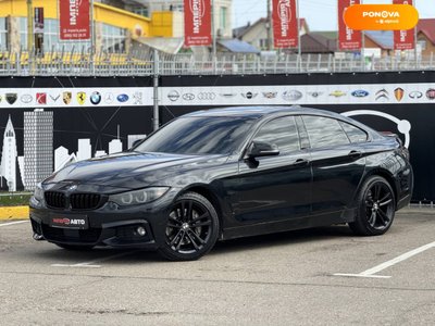 BMW 4 Series Gran Coupe, 2014, Бензин, 2.98 л., 120 тис. км, Купе, Чорний, Київ 32449 фото