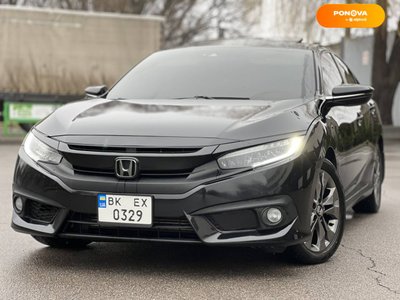 Honda Civic, 2016, Бензин, 1.5 л., 128 тис. км, Хетчбек, Чорний, Дніпро (Дніпропетровськ) 18760 фото