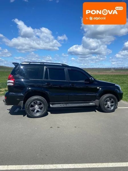 Toyota Land Cruiser Prado, 2008 р., Газ пропан-бутан / Бензин, 201 тис. км, Позашляховик / Кросовер, Чорний, Сміла AT-10417936 фото