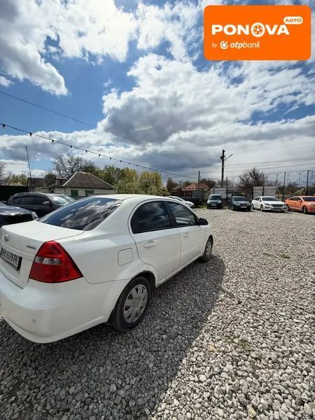 Chevrolet Aveo, 2008 г., Бензин, 200 тыс. км, Седан, Белый, Днепр (Днепропетровск) AT-10417656 фото