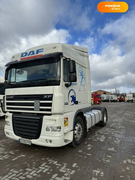 DAF XF 105, 2013, Дизель, 12.9 л., 900 тыс. км, Тягач, Белый, Винница 49628 фото