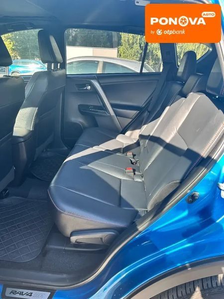 Toyota RAV4, 2017 р., Бензин, 106 тис. км, Позашляховик / Кросовер, Синій, Харків AT-10402199 фото