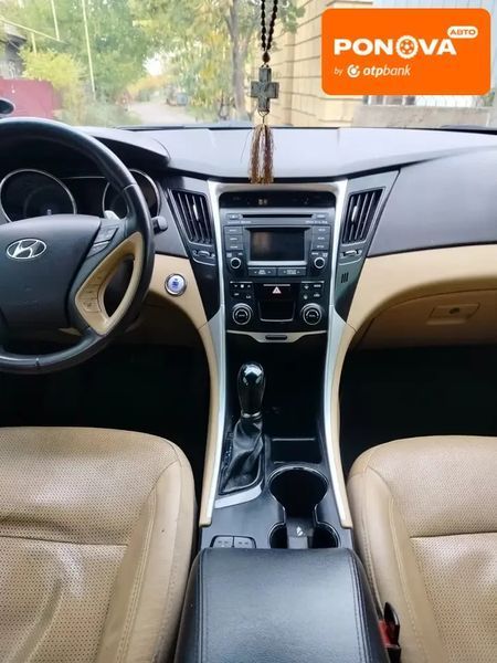 Hyundai Sonata, 2014 г., Бензин, 148 тыс. км, Седан, Синий, Одесса AT-10404051 фото