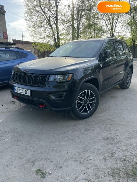 Jeep Grand Cherokee, 2019, Газ пропан-бутан / Бензин, 3.6 л., 66 тис. км, Позашляховик / Кросовер, Чорний, Полтава Cars-Pr-64041 фото