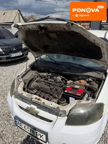 Chevrolet Aveo, 2008 г., Бензин, 200 тыс. км, Седан, Белый, Днепр (Днепропетровск) AT-10417656 фото