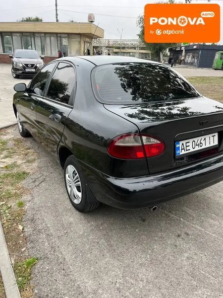 Daewoo Lanos, 2006 г., Газ пропан-бутан / Бензин, 157 тыс. км, Седан, Чорный, Днепр (Днепропетровск) AT-10403330 фото