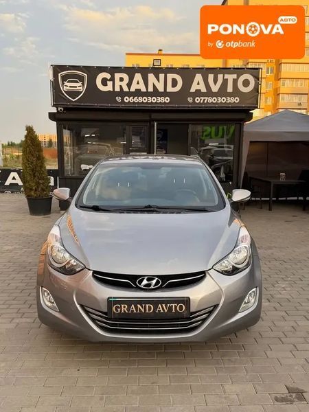 Hyundai Elantra, 2013 р., Бензин, 104 тис. км, Седан, Сірий, Софіївська Борщагівка AT-10417481 фото