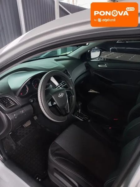 Hyundai Accent, 2016 г., Газ пропан-бутан / Бензин, 135 тыс. км, Седан, Серый, Полтава AT-10405219 фото
