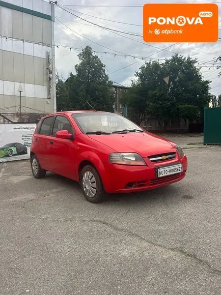 Chevrolet Aveo, 2006 р., Бензин, 139 тис. км, Хетчбек, Червоний, Запоріжжя AT-10423334 фото