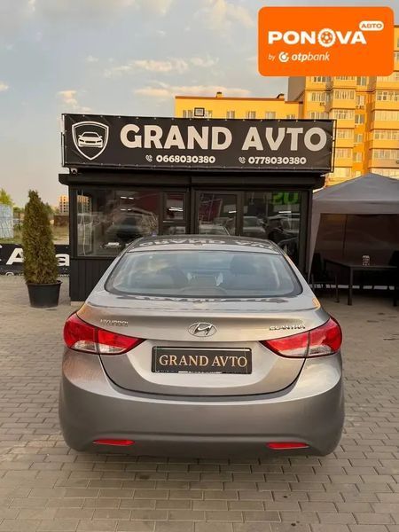 Hyundai Elantra, 2013 р., Бензин, 104 тис. км, Седан, Сірий, Софіївська Борщагівка AT-10417481 фото