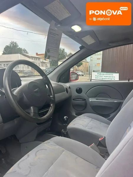 Chevrolet Aveo, 2006 р., Бензин, 139 тис. км, Хетчбек, Червоний, Запоріжжя AT-10423334 фото