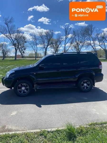 Toyota Land Cruiser Prado, 2008 р., Газ пропан-бутан / Бензин, 201 тис. км, Позашляховик / Кросовер, Чорний, Сміла AT-10417936 фото