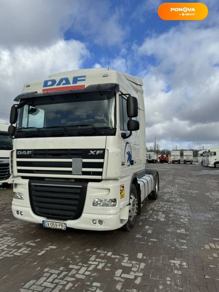 DAF XF 105, 2013, Дизель, 12.9 л., 900 тыс. км, Тягач, Белый, Винница 49628 фото