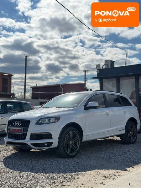 Audi Q7, 2014 р., Дизель, 211 тис. км, Позашляховик / Кросовер, Білий, Кропивницький (Кіровоград) AT-10415560 фото