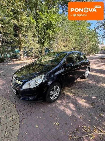 Opel Corsa, 2009 р., Дизель, 195 тис. км, Хетчбек, Чорний, Запоріжжя AT-10402559 фото