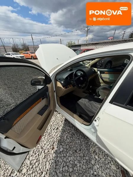 Chevrolet Aveo, 2008 г., Бензин, 200 тыс. км, Седан, Белый, Днепр (Днепропетровск) AT-10417656 фото