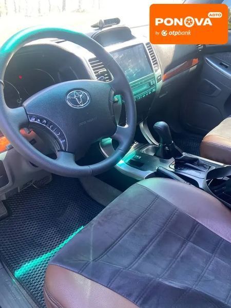 Toyota Land Cruiser Prado, 2008 р., Газ пропан-бутан / Бензин, 201 тис. км, Позашляховик / Кросовер, Чорний, Сміла AT-10417936 фото