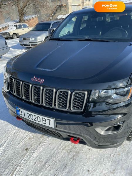 Jeep Grand Cherokee, 2019, Газ пропан-бутан / Бензин, 3.6 л., 66 тис. км, Позашляховик / Кросовер, Чорний, Полтава Cars-Pr-64041 фото