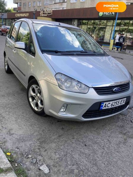 Ford Focus C-Max, 2007, Дизель, 1.75 л., 262 тис. км, Мікровен, Сірий, Луцьк Cars-Pr-61610 фото