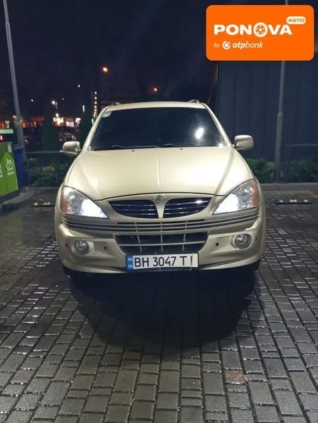 SsangYong Kyron, 2007 р., Дизель, 225 тис. км, Позашляховик / Кросовер, Бежевий, Одеса AT-10409505 фото