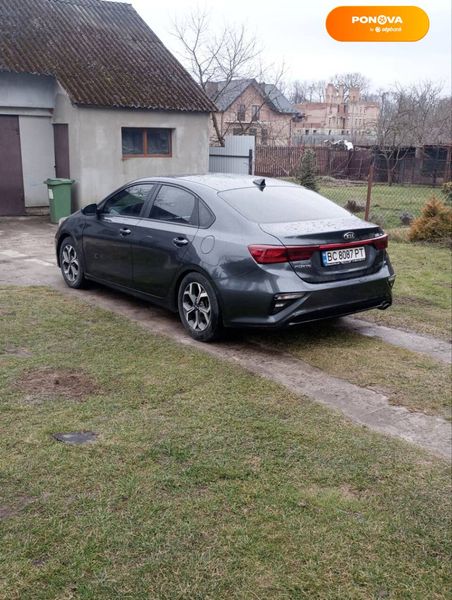 Kia Forte, 2019, Газ пропан-бутан / Бензин, 2 л., 169 тис. км, Седан, Сірий, Львів Cars-Pr-66349 фото