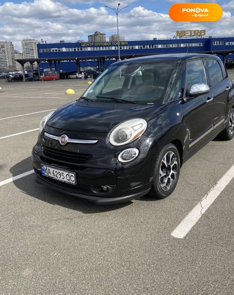 Fiat 500L, 2013, Бензин, 1.4 л., 117 тыс. км, Хетчбек, Чорный, Киев Cars-Pr-60655 фото