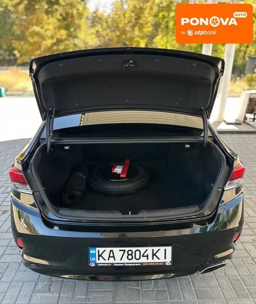 Hyundai Sonata, 2017 р., Газ пропан-бутан / Бензин, 173 тис. км, Седан, Чорний, Дніпро (Дніпропетровськ) AT-10401693 фото
