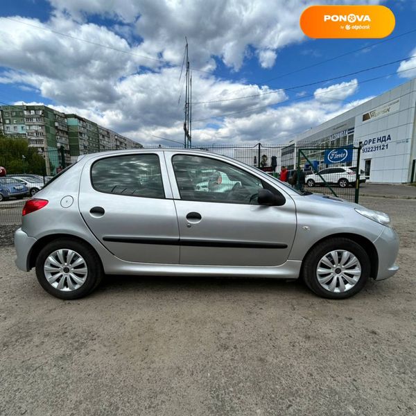 Peugeot 206, 2010, Дизель, 1.4 л., 203 тис. км, Хетчбек, Сірий, Суми 47693 фото