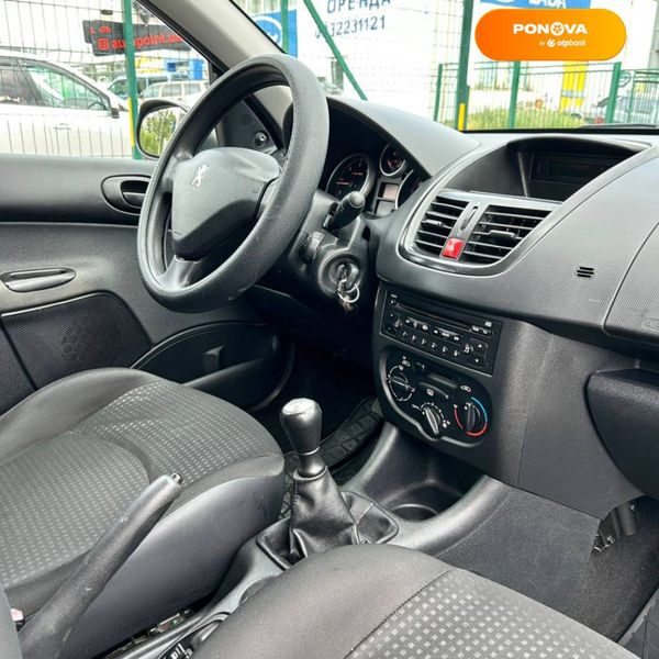 Peugeot 206, 2010, Дизель, 1.4 л., 203 тис. км, Хетчбек, Сірий, Суми 47693 фото