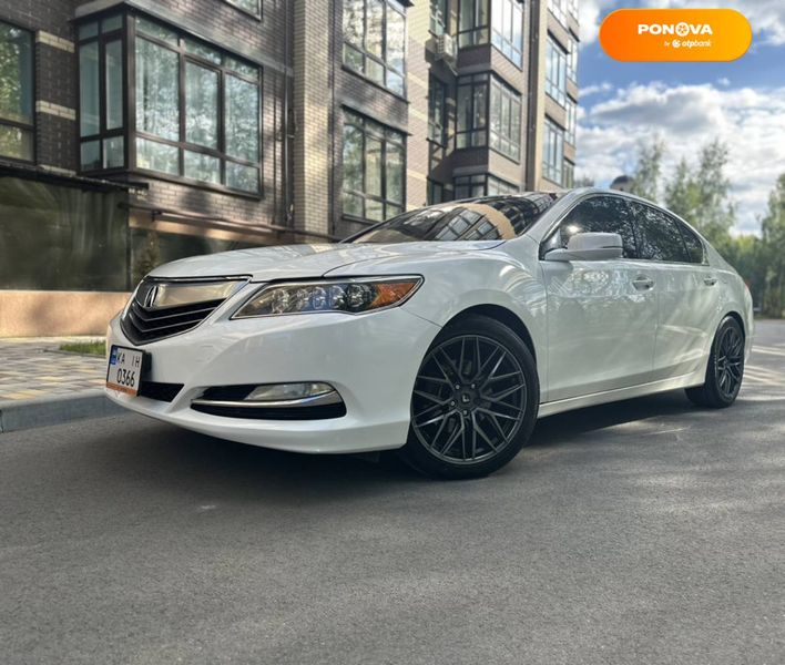 Acura RLX, 2015, Бензин, 3.47 л., 207 тыс. км, Седан, Белый, Чернигов Cars-Pr-63425 фото