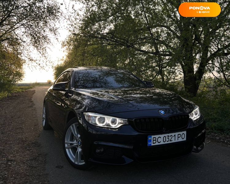 BMW 4 Series Gran Coupe, 2016, Бензин, 2 л., 125 тыс. км, Купе, Синий, Жидачів Cars-Pr-65997 фото