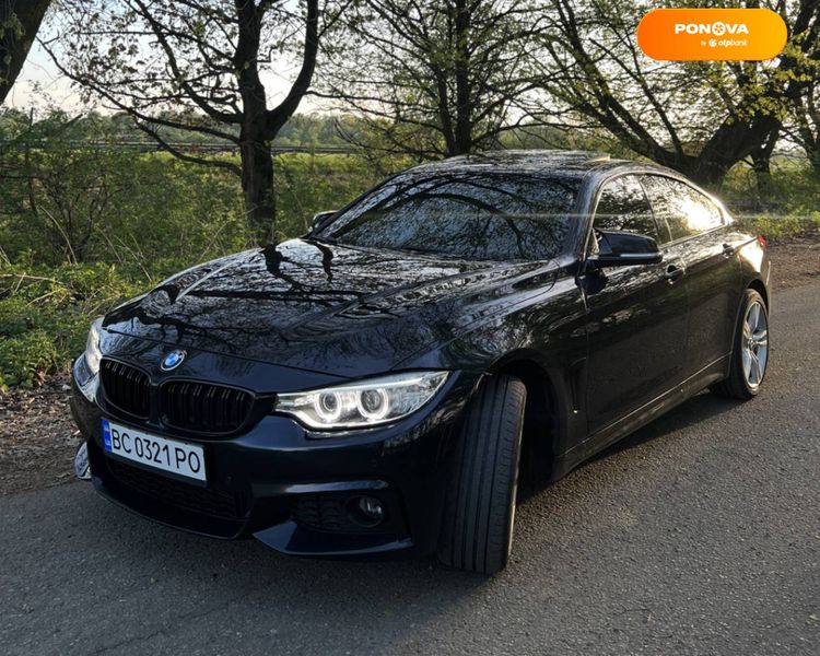 BMW 4 Series Gran Coupe, 2016, Бензин, 2 л., 125 тыс. км, Купе, Синий, Жидачів Cars-Pr-65997 фото