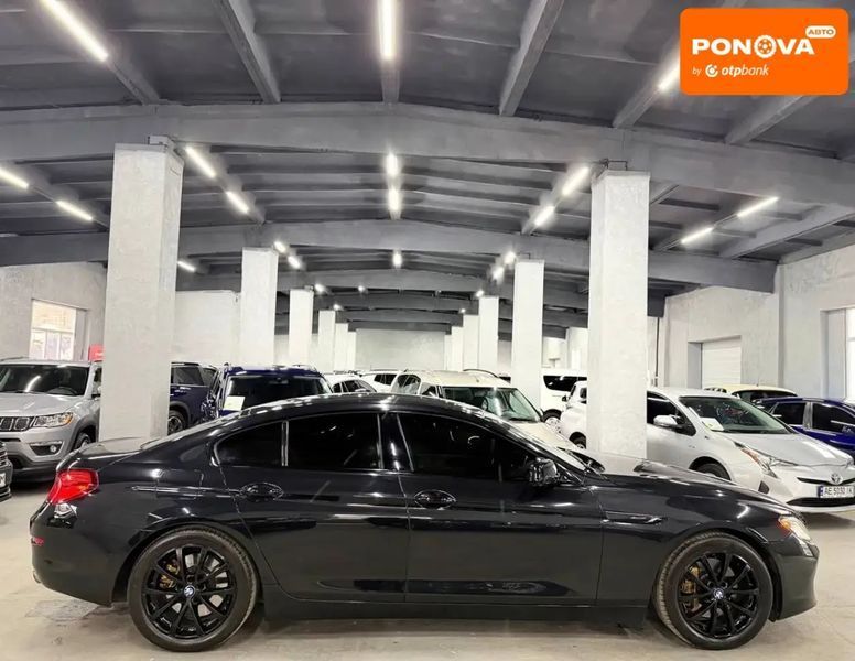 BMW 6 Series Gran Coupe, 2013 р., Бензин, 236 тис. км, Купе, Чорний, Кам'янське (Дніпродзержинськ) AT-10412895 фото