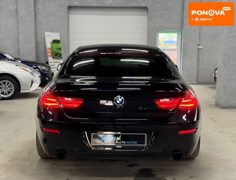 BMW 6 Series Gran Coupe, 2013 р., Бензин, 236 тис. км, Купе, Чорний, Кам'янське (Дніпродзержинськ) AT-10412895 фото