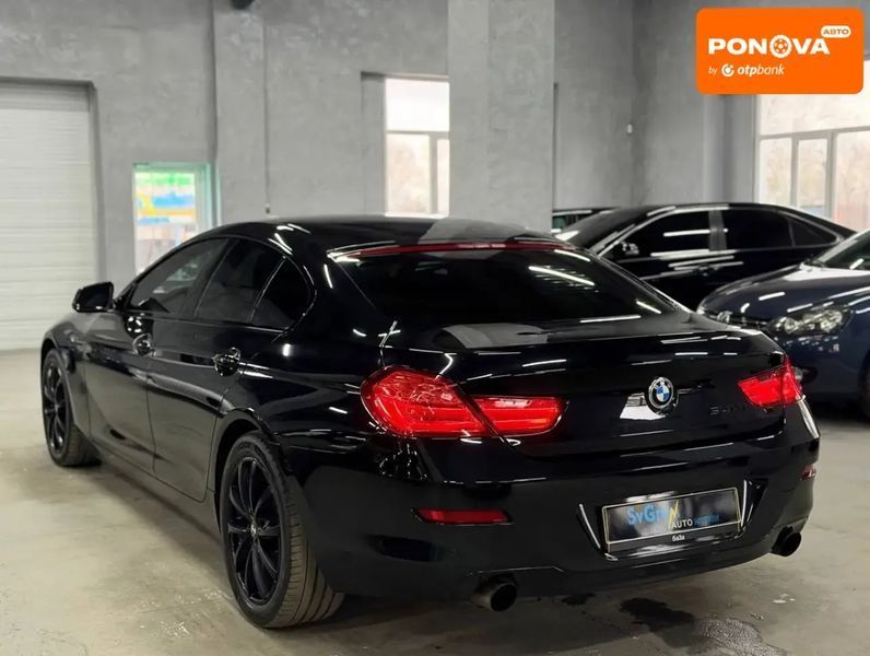 BMW 6 Series Gran Coupe, 2013 р., Бензин, 236 тис. км, Купе, Чорний, Кам'янське (Дніпродзержинськ) AT-10412895 фото
