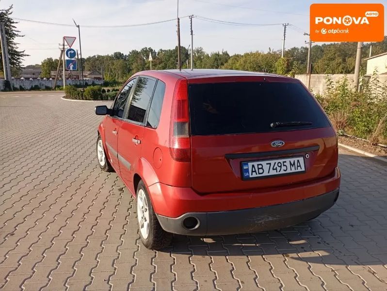 Ford Fiesta, 2006 г., Бензин, 280 тыс. км, Хетчбек, Красный, Вапнярка AT-10401947 фото