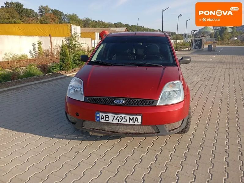 Ford Fiesta, 2006 г., Бензин, 280 тыс. км, Хетчбек, Красный, Вапнярка AT-10401947 фото