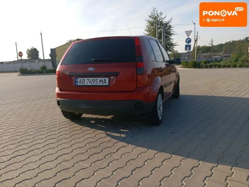 Ford Fiesta, 2006 г., Бензин, 280 тыс. км, Хетчбек, Красный, Вапнярка AT-10401947 фото