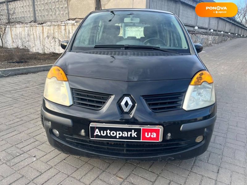 Renault Modus, 2005, Газ пропан-бутан / Бензин, 1.6 л., 202 тис. км, Хетчбек, Чорний, Київ 27150 фото