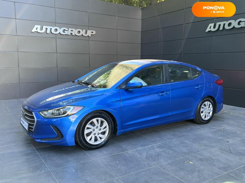 Hyundai Elantra, 2017, Бензин, 2 л., 247 тис. км, Седан, Синій, Одеса 106782 фото