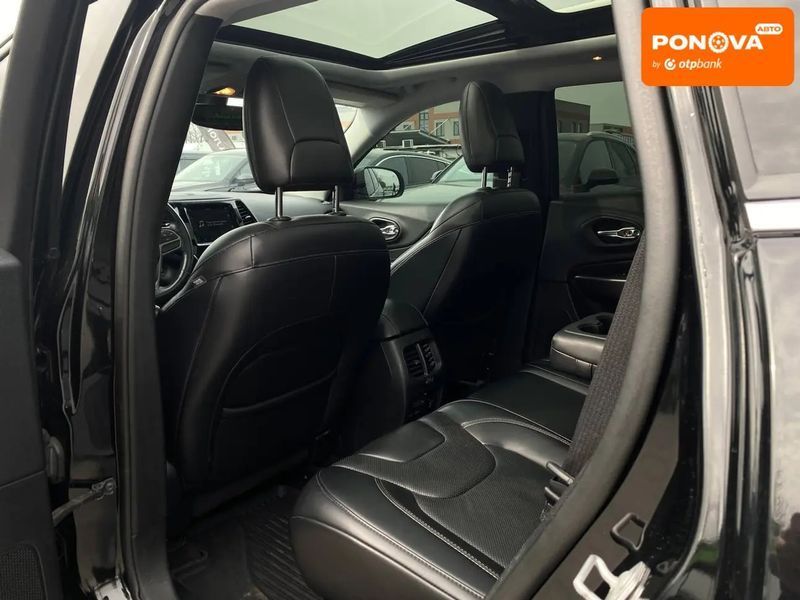 Jeep Cherokee, 2018 р., Бензин, 124 тис. км, Позашляховик / Кросовер, Чорний, Київ AT-10419056 фото
