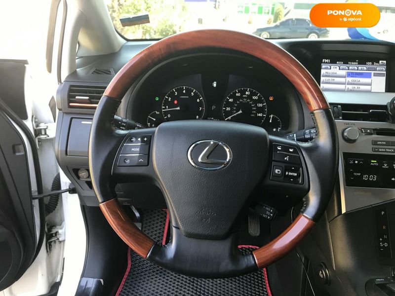 Lexus RX, 2011, Газ пропан-бутан / Бензин, 3.46 л., 167 тыс. км, Внедорожник / Кроссовер, Белый, Одесса 110252 фото