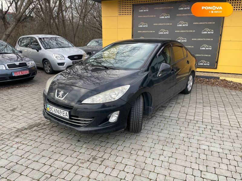 Peugeot 408, 2013, Дизель, 1.6 л., 256 тис. км, Седан, Чорний, Львів 14471 фото