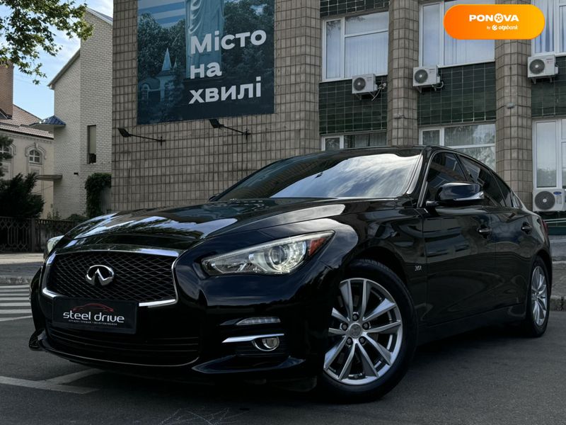 Infiniti Q50, 2016, Бензин, 3 л., 85 тыс. км, Седан, Чорный, Николаев 109922 фото