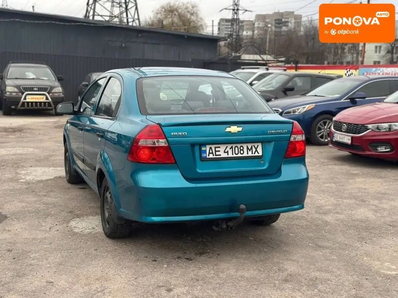 Chevrolet Aveo, 2008 р., Газ пропан-бутан / Бензин, 129 тис. км, Седан, Синій, Дніпро (Дніпропетровськ) AT-10406588 фото