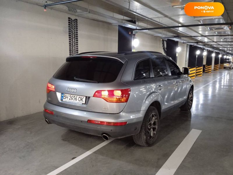 Audi Q7, 2007, Газ пропан-бутан / Бензин, 4.2 л., 180 тис. км, Позашляховик / Кросовер, Сірий, Одеса Cars-Pr-60601 фото