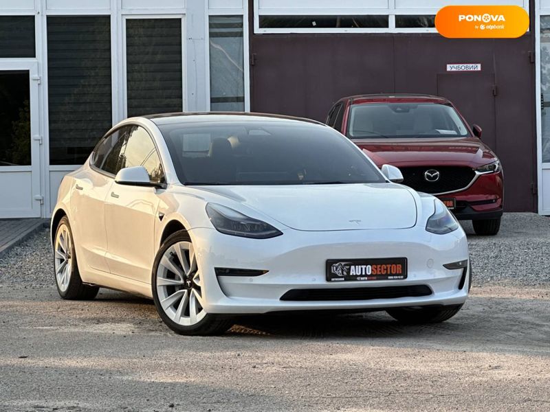 Tesla Model 3, 2022, Електро, 74 тис. км, Седан, Білий, Харків 108815 фото