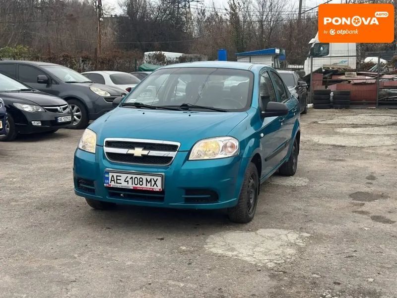 Chevrolet Aveo, 2008 р., Газ пропан-бутан / Бензин, 129 тис. км, Седан, Синій, Дніпро (Дніпропетровськ) AT-10406588 фото