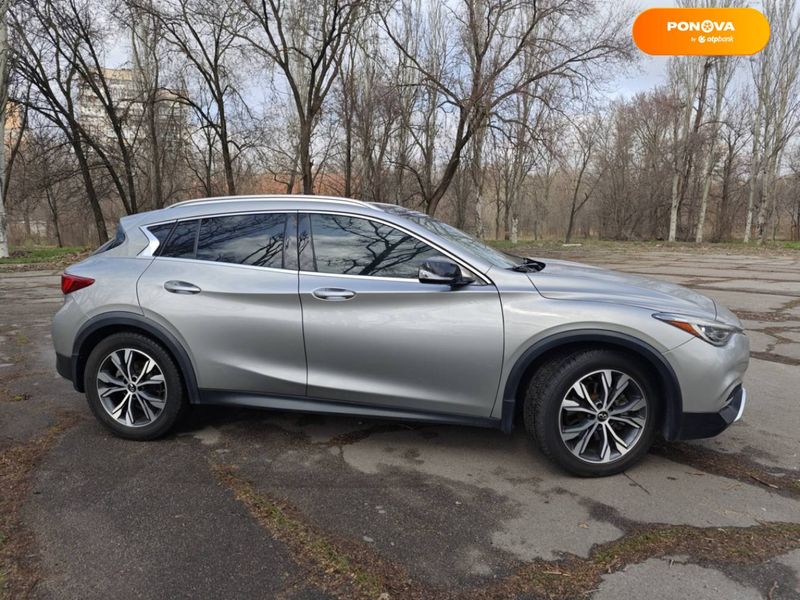 Infiniti QX30, 2016, Бензин, 1.99 л., 108 тис. км, Позашляховик / Кросовер, Сірий, Запоріжжя 32663 фото